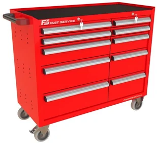Fastservice Wózek warsztatowy TRUCK z 10 szufladami PT-222-22 PT-222-22 - Pozostałe wyposażenie warsztatu Fastservice Wózek warsztatowy TRUCK z 10 szufladami PT-222-22 PT-222-22 - Pozostałe wyposażenie warsztatu - miniaturka - grafika 1