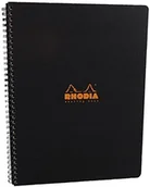 Notesy i bloczki - Rhodia 193408 °C Meetingbook, spirala, 22.5 x 29.7 cm, 80 arkuszy czarny 193409C - miniaturka - grafika 1