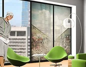 Inne - Apalis XXL Obraz na okno Graffiti-Skate Park Grafitti natryskiwania Graffitti sztuki młodzieży 34985 - miniaturka - grafika 1