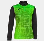 Bluzy damskie - Joma Elite VIII Sweatshirt Black Fluor Green - miniaturka - grafika 1