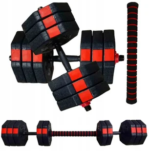 Zestaw Hantle Sześciokątne Regulowane 2x 15 kg Eb - Hantle i ciężarki - miniaturka - grafika 4