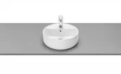 Umywalki - Roca A3270MK000 Alter Umywalka nablatowa okrągła z otworem na baterię z przelewem 40cm - miniaturka - grafika 1