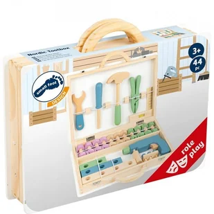 Small Foot Drewniany zestaw narzędzi 43 elementy 11505 Small Foot 728932 - Mały majsterkowicz - miniaturka - grafika 6