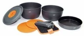Kuchnia turystyczne i akcesoria - Esbit Komplet Naczyń Aluminium Cookware 3 Standard - miniaturka - grafika 1