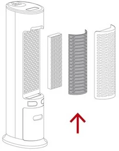 Trotec PAE 30 filtr powietrza - Akcesoria do wentylacji i klimatyzacji - miniaturka - grafika 2