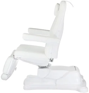 Beauty System Elektryczny Fotel Kosmetyczny Mazaro Br-6672 Biały BSBR-6672 BIAŁY - Fotele kosmetyczne - miniaturka - grafika 5