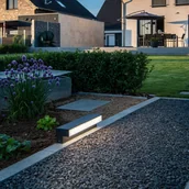 Lampy ogrodowe - SLV L-Line Out lampa cokołowa LED CCT, 10 cm - miniaturka - grafika 1