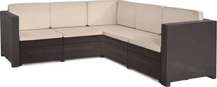 KETER sofa ogrodowa PROVENCE brązowa - Sofy ogrodowe - miniaturka - grafika 2