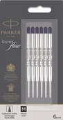 Długopisy - Parker quinkflow nachfuellmine do długopis z delikatnej koronki, czarny 2025154 - miniaturka - grafika 1
