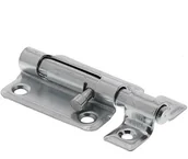 Kłódki - Burg Wächter Burg-Wächter zasuwka się zabezpieczającym urządzenia na kłódkę, do drzwi płaska lampa, do sprawiedliwości GR 50 SB - miniaturka - grafika 1