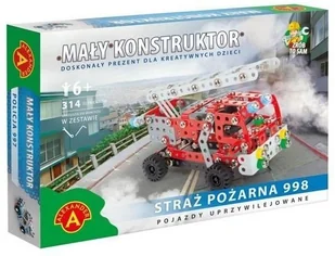 Alexander Mały konstruktor Straż Pożarna - Zabawki konstrukcyjne - miniaturka - grafika 3
