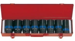 KING TONY zestaw nasadek udarowych, 8 szt 6410MP - Klucze i nasadki - miniaturka - grafika 2