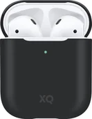 Akcesoria do MP3 - Xqisit Etui do odtwarzacza Silicone Case for AirPods black - miniaturka - grafika 1