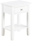 Szafki nocne - Actona szafka LINNEA biała - MDF 0000077831 - miniaturka - grafika 1