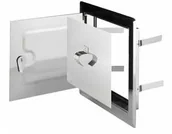 Akcesoria do wentylacji i klimatyzacji - Awenta Drzwiczki rewizyjne nierdzewne 30x30 DMN59 - miniaturka - grafika 1