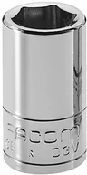 Klucze i nasadki - Facom 1/4 cala nasadka na klucz nasadowy 6-kątny, 10 MM, 1 sztuka, r.10 FCMR10 - miniaturka - grafika 1