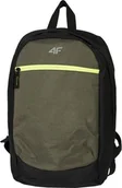 Plecaki - 4f Plecak czarno-zielony H4L17-PCU001 KHAKI - miniaturka - grafika 1