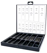 Wiertła - Ruko Terrax A205195 130-częściowy zestaw wierteł spiralnych ze stali szybkotnącej HSS A205195 - miniaturka - grafika 1