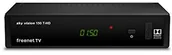 Tunery DVB-T - Sky Vision 150 T-HD dvbt2 Digital AV Receiver, czy, HDMI, USB 2.0, LAN, SCART HEVC zapewniający anteny (FreeNet TV, antena, audycji telewizyjnych, Dolby Digital Plus) Czarny 150 T-HD - miniaturka - grafika 1