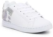 Buty sportowe damskie - DC Buty Court Graffik W 300678-TRW białe - miniaturka - grafika 1
