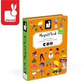 Klocki - Janod Magnetyczna układanka 4 pory roku Magnetibook kolekcja 2018, - miniaturka - grafika 1