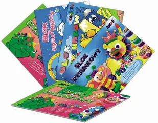 KW Trade Blok rysunkowy Fiorello A4 20 kartek - Szkolne artykuły papiernicze - miniaturka - grafika 2