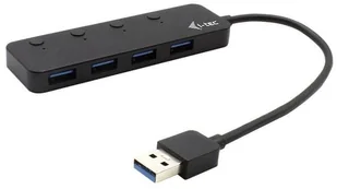 i-Tec USB 3.0 Metal HUB 4 Port with individual On/Off Switches USB hub - 4 - Czarny U3CHARGEHUB4 - Huby USB - miniaturka - grafika 4