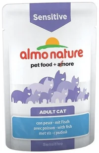 Almo Nature Sensitive Kot - Ryba saszetka 70g [5294] MS_15234 - Mokra karma dla kotów - miniaturka - grafika 2