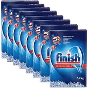 Środki do zmywarek - Finish Wykończenie specjalnej soli, opakowanie sztuk (8 X 1.2 kg) 35563 - miniaturka - grafika 1