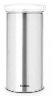 Brabantia Pojemnik na 18 saszetek SENSEO przeźroczysta pokrywa/stal matowa FPP BR 47-62-42 + 20 zł na pierwsze zakupy BR 47-62-42 - Pojemniki kuchenne - miniaturka - grafika 2