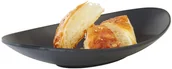 Wyposażenie lokali gastronomicznych - APS Miska owalna z melaminy 0,25 l, czarna | Zen 83735 - miniaturka - grafika 1