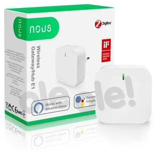 Nous Centralka Bramka E1 ZigBee 3.0 WiFi - Systemy inteligentnych domów - miniaturka - grafika 2