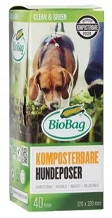 BIOBAG Worki na psie odchody BioBag Dog biodegradowalne i kompostowalne w 100%, 22x32cm, 40 szt - BIOBAG - Woreczki na psie odchody - miniaturka - grafika 4
