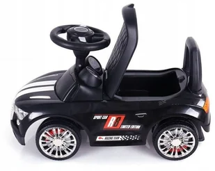 Milly Mally Jeździk Samochód Racer Czarny - Jeździki dla dzieci - miniaturka - grafika 3