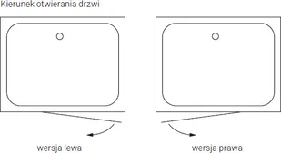 Durasan Livorno SQUARE ND 100x80 - Kabiny prysznicowe - miniaturka - grafika 3