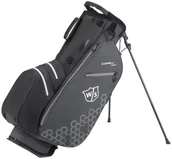 Golf - Wilson Staff Staff Dry Tech II Stand Bag Black/Black/White - miniaturka - grafika 1