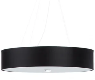 Sollux Lighting LAMPA wisząca okrągła OPRAWA zwis abażurowy czarny SL800 - Lampy sufitowe Sollux Lighting LAMPA wisząca okrągła OPRAWA zwis abażurowy czarny SL800 - Lampy sufitowe - miniaturka - grafika 1