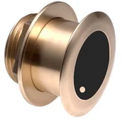 Akcesoria do nawigacji - Przetwornik kadłubowy z brązu z czujnikiem temperatury (0° tilt, 8-pin) - Airmar B175HW 010-12181-20 - miniaturka - grafika 1