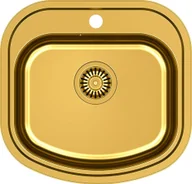 Zlewozmywaki - QUADRON RAY 110 złoty (HB7701PVDBSG1) HB7701PVDBSG1 - miniaturka - grafika 1