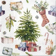 Pozostałe akcesoria świąteczne - Art-Pol Pl Serwetki Christmas At Home 141419 - miniaturka - grafika 1