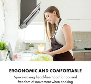 Klarstein CGCH3-Balzac-90-Sil - Okapy kuchenne - miniaturka - grafika 10