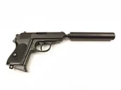 Repliki - broń - Denix SA REPLIKA PÓŁAUTOMATYCZNY PISTOLET Z TŁUMIKIEM MODEL 1311 1311 - miniaturka - grafika 1