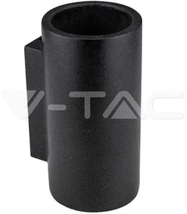 v-tac Kinkiet V-TAC BETON 2xGU10 LED Okrągły Ciemny Szary IP20 VT-894 - Lampy ścienne - miniaturka - grafika 3