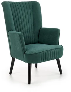 Halmar DELGADO fotel wypoczynkowy c. zielony V-PL-DELGADO-FOT-C.ZIELONY - Fotele - miniaturka - grafika 2