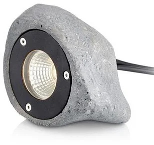 Markslojd Lampa zewnętrzna Kamień GARDEN 24 Stone Spot 3W 107286 szara 107286 - Lampy ogrodowe - miniaturka - grafika 2