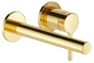 Baterie podtynkowe - Excellent Bateria umywalkowa podtynkowa PI złota AREX.1214GL - miniaturka - grafika 1