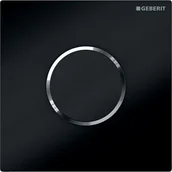 Spłuczki - Geberit 116.035.KM.1 Elektroniczny zawór spłukujący do pisuaru zasilanie bateryjne Typ 10 czarny-chrom bł - miniaturka - grafika 1