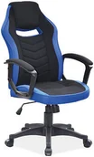 Fotele gamingowe - SIGNAL FOTEL OBROTOWY CAMARO CZARNY/NIEBIESKI OBRCAMAROCN [13438545] - miniaturka - grafika 1