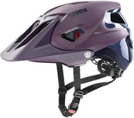 Kaski rowerowe - UVEX Quatro Integrale Kask rowerowy, fioletowy 56-61cm 2022 Kaski MTB S4109701017 - miniaturka - grafika 1