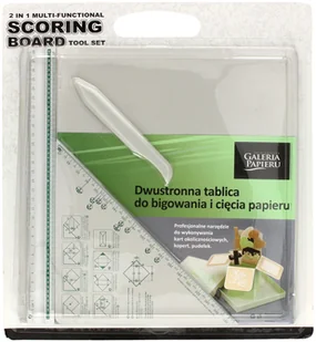 Argo Dwustronna tablica do bigowania i cięcia 30x30 cm - scoring board 293030 - Scrapbooking - miniaturka - grafika 2